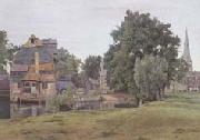William fraser garden A Mill near St Ives (mk46) Germany oil painting artist